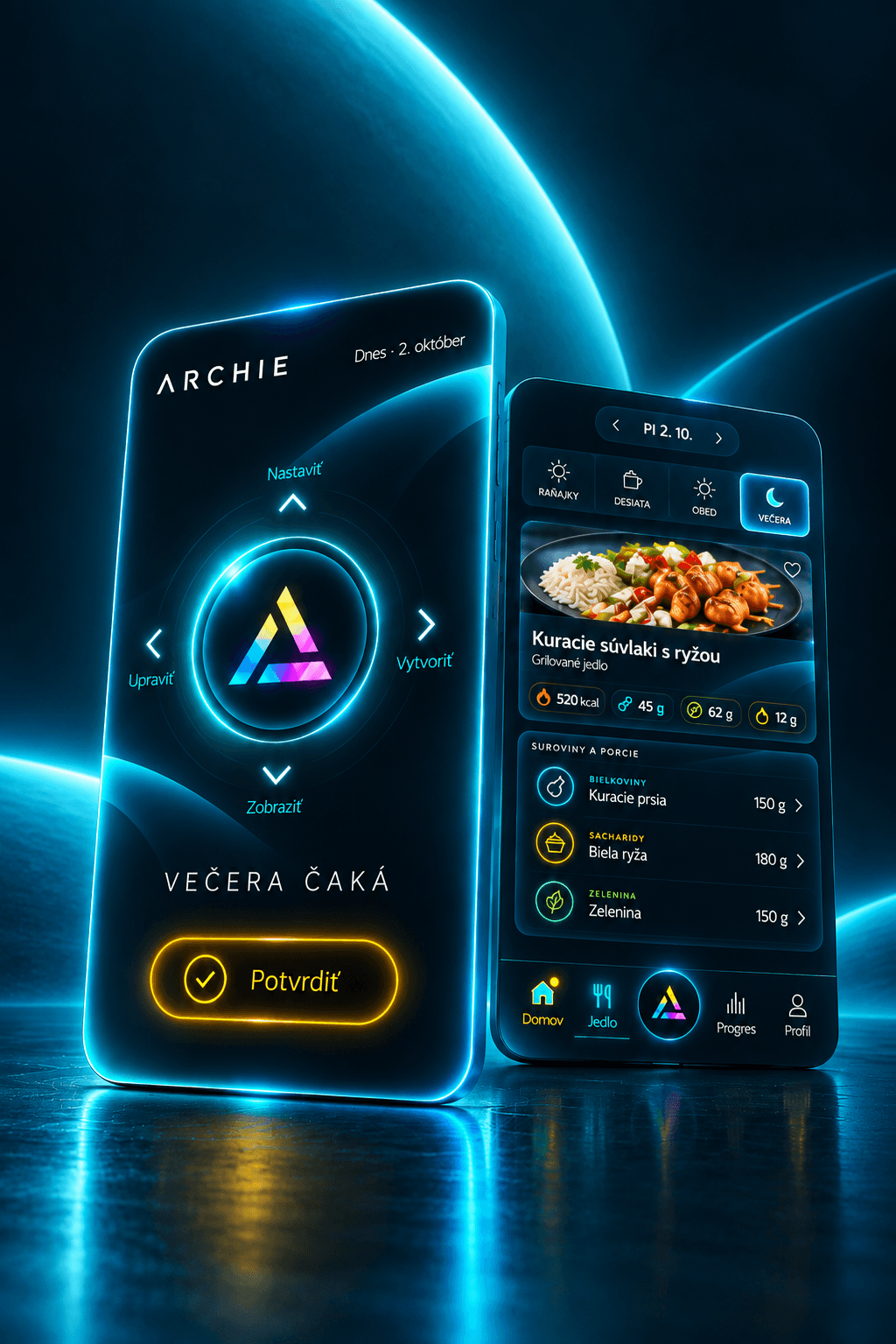 ARCHIE Home a pracovný priestor